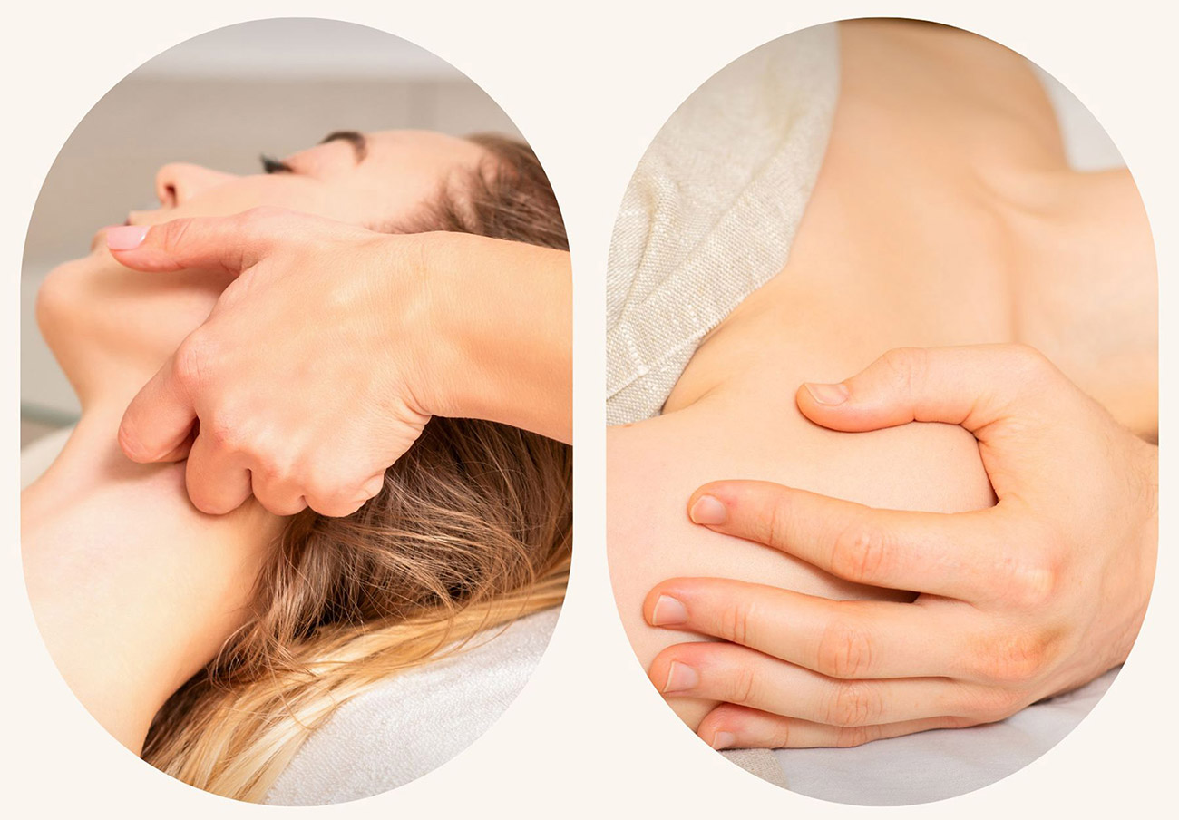 Photo of woman getting Lymphatic Drainage Massage Scottsdale