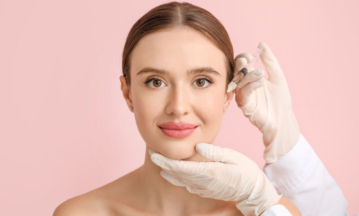 Client after lip and cheek filler treatment at Scottsdale Med Spa with natural, youthful results