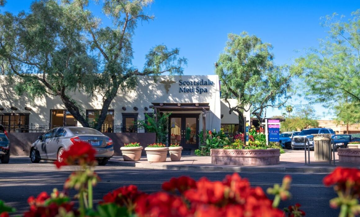 Choosing medspa scottsdale - Exterior of med spa old town scottsdale